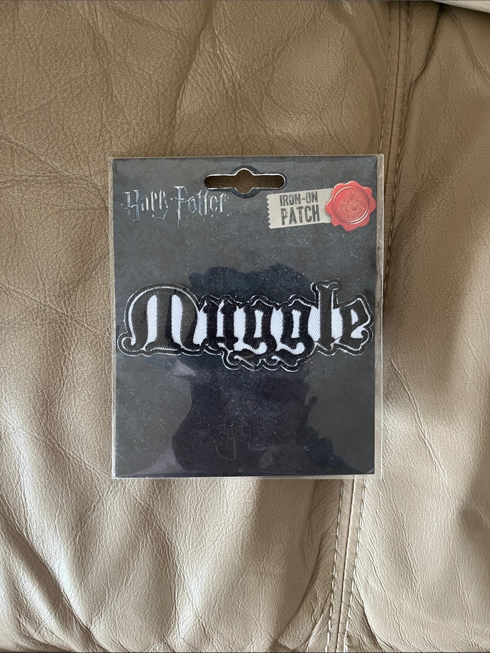Harry Potter Muggle Iron On Patch